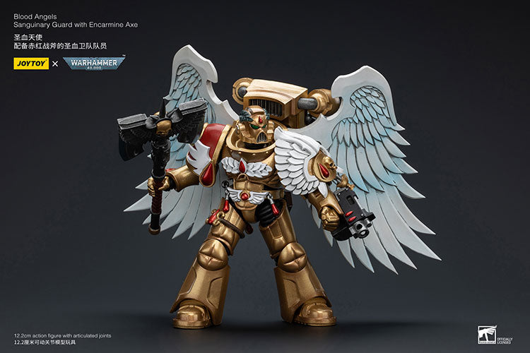 Blood Angels
Sanguinary Guard with Encarmine Axe