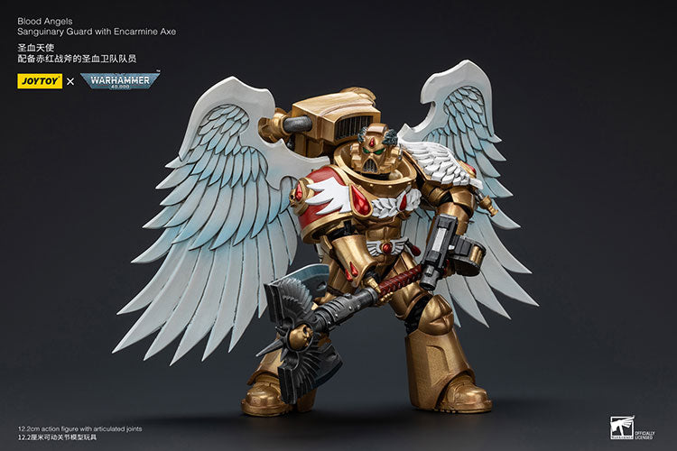 Blood Angels
Sanguinary Guard with Encarmine Axe
