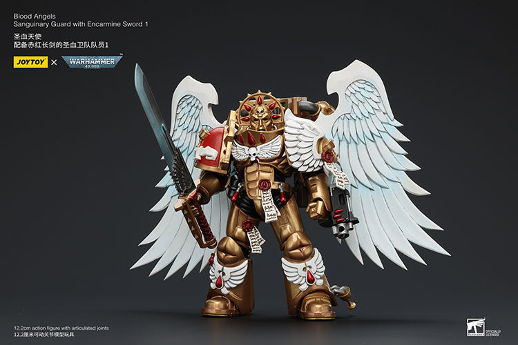 Blood Angels
Sanguinary Guard with Encarmine Sword 1
