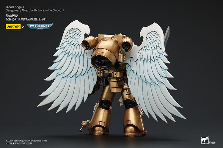 Blood Angels
Sanguinary Guard with Encarmine Sword 1