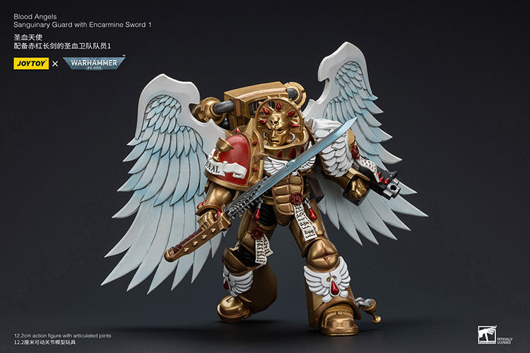 Blood Angels
Sanguinary Guard with Encarmine Sword 1