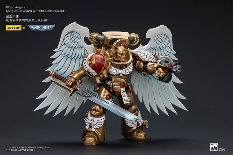 Blood Angels
Sanguinary Guard with Encarmine Sword 1