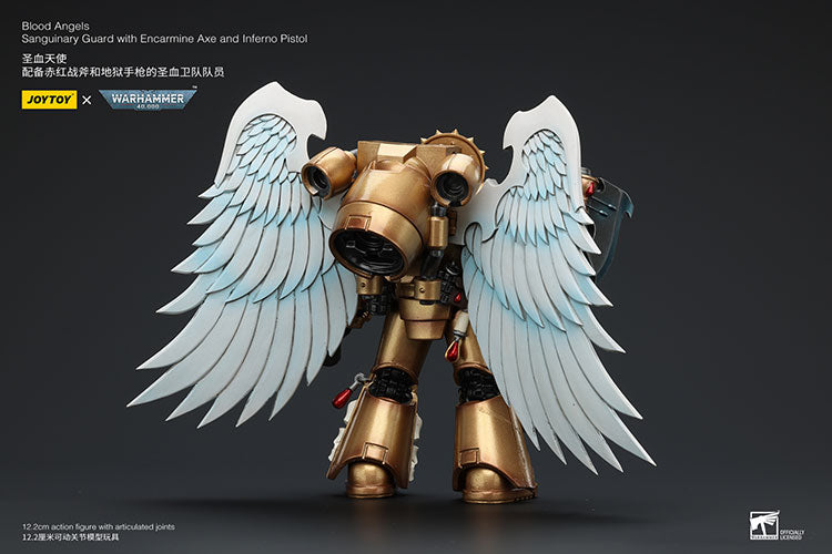 Blood Angels
Sanguinary Guard with Encarmine Axe and Inferno Pistol