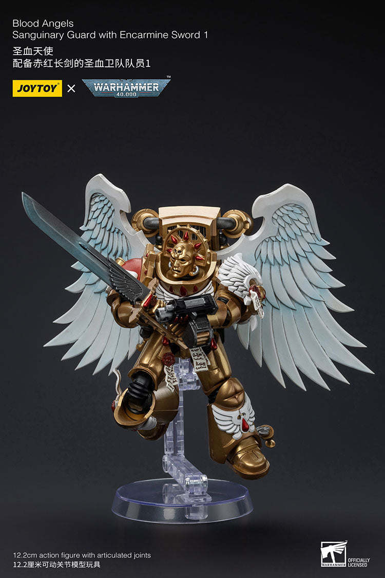 Blood Angels
Sanguinary Guard with Encarmine Sword 1