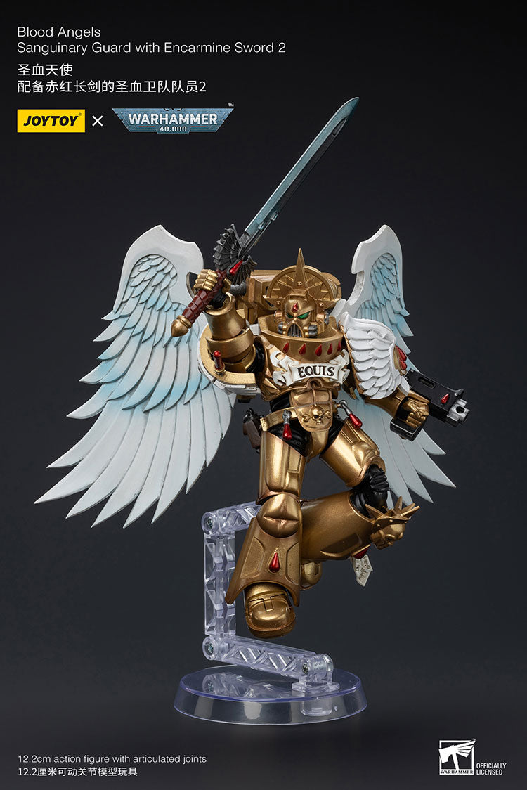 Blood Angels
Sanguinary Guard with Encarmine Sword 2