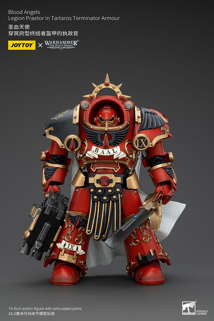 Blood Angels Legion Praetor In Tartoros Terminator Armor