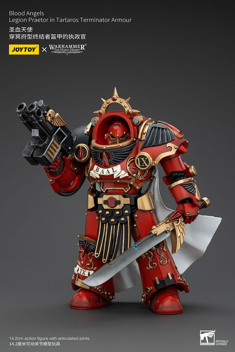 Blood Angels Legion Praetor In Tartoros Terminator Armor