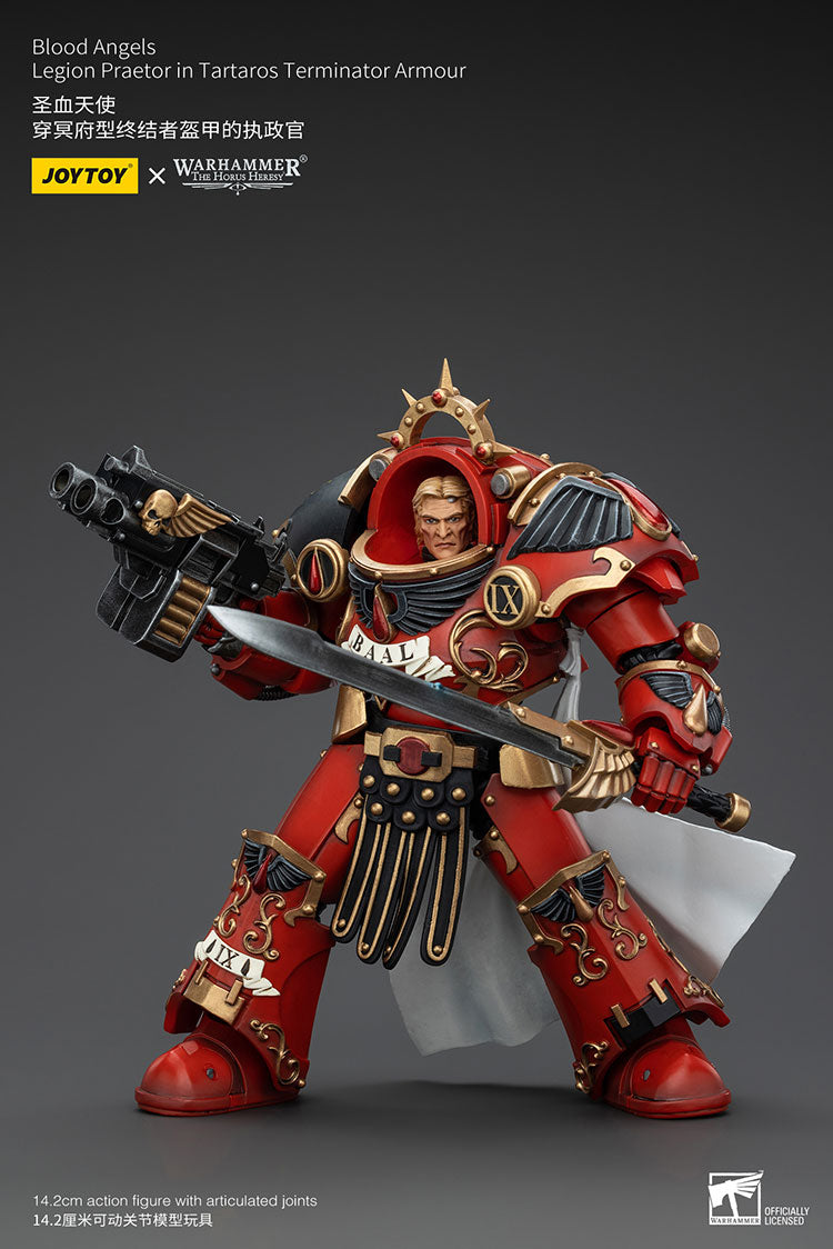 Blood Angels Legion Praetor In Tartoros Terminator Armor