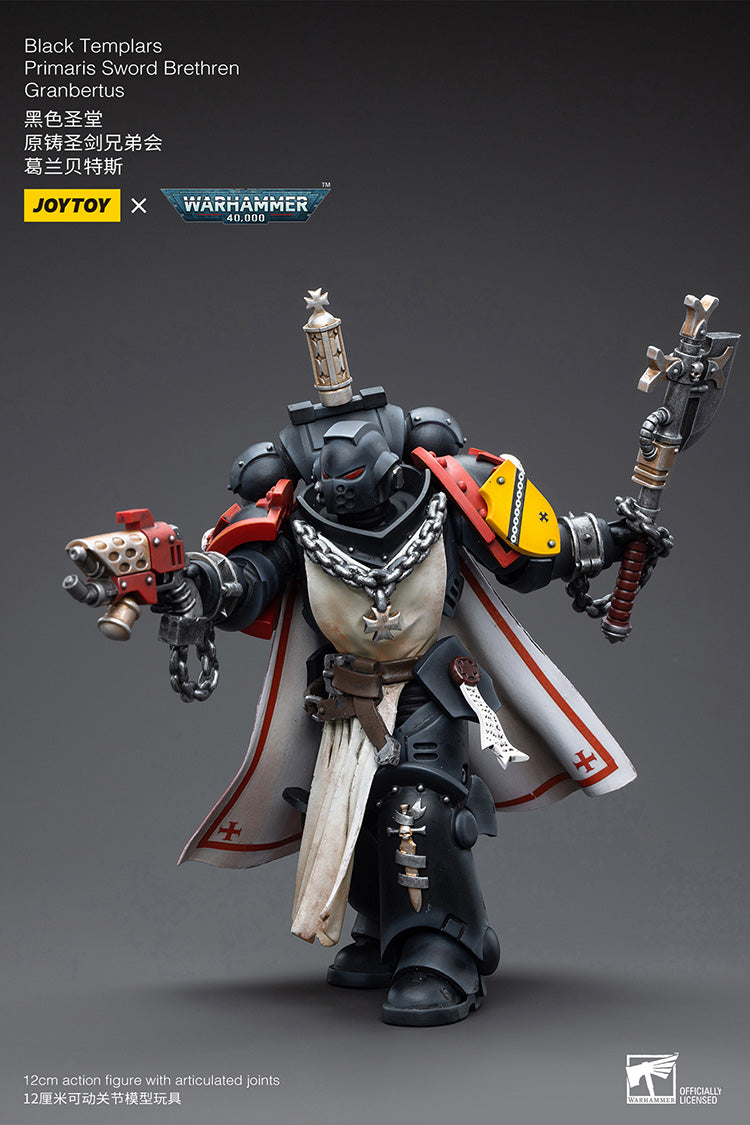 Black Templars Primaris Sword Brethren Granbertus