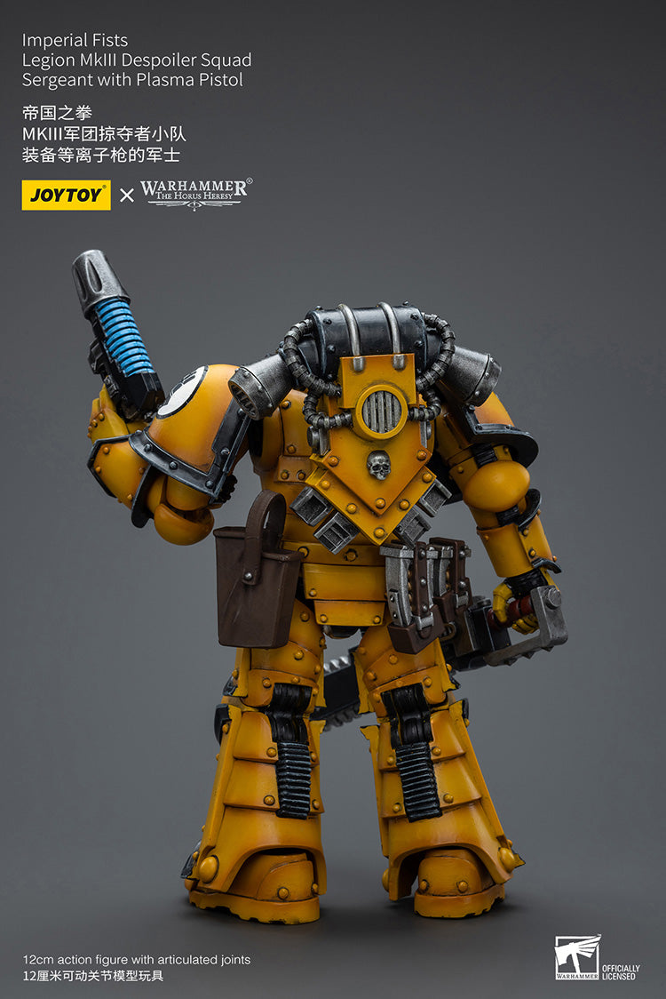 Imperial Fists
Legion MkIII Despoiler Squad
Sergeant with Plasma Pistol