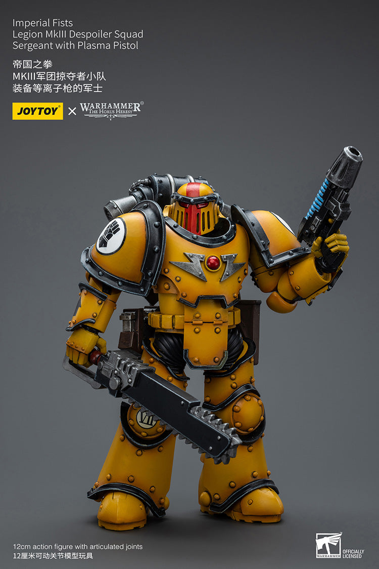 Imperial Fists
Legion MkIII Despoiler Squad
Sergeant with Plasma Pistol