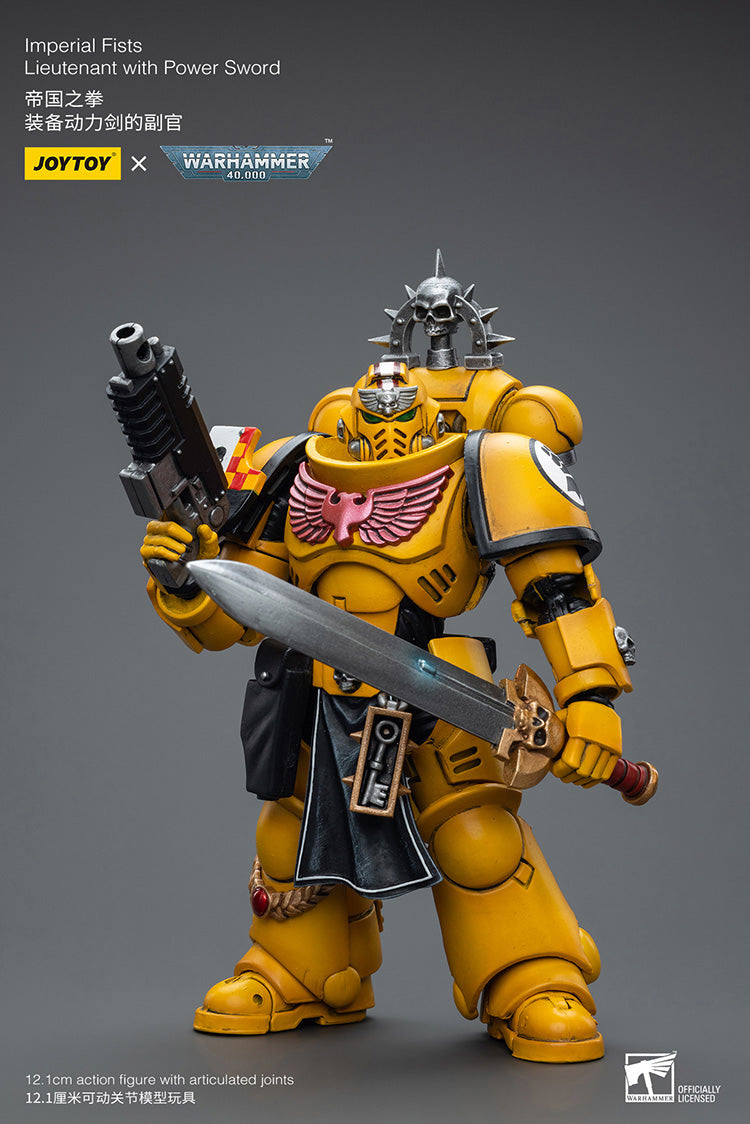 Imperial Fists
Lieutenant with Power Sword