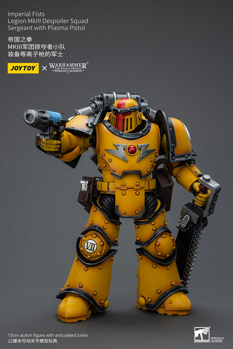 Imperial Fists
Legion MkIII Despoiler Squad
Sergeant with Plasma Pistol