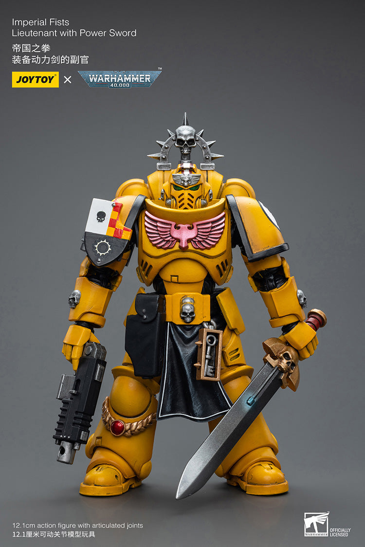 Imperial Fists
Lieutenant with Power Sword