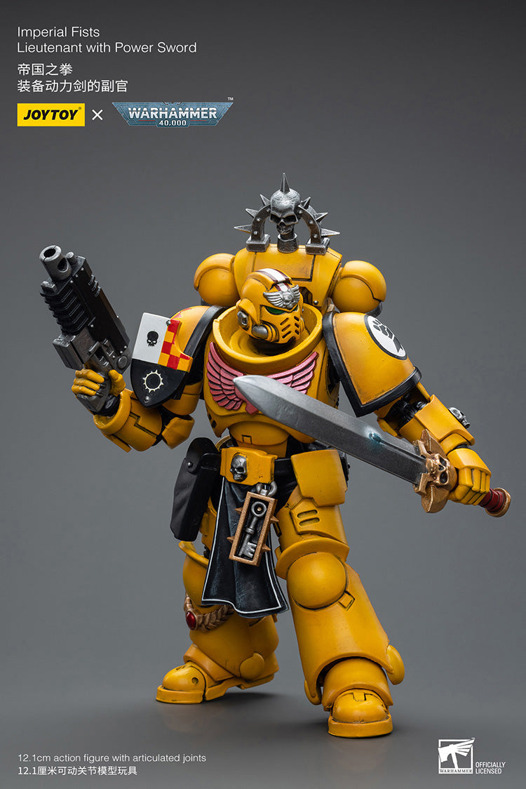 Imperial Fists
Lieutenant with Power Sword
