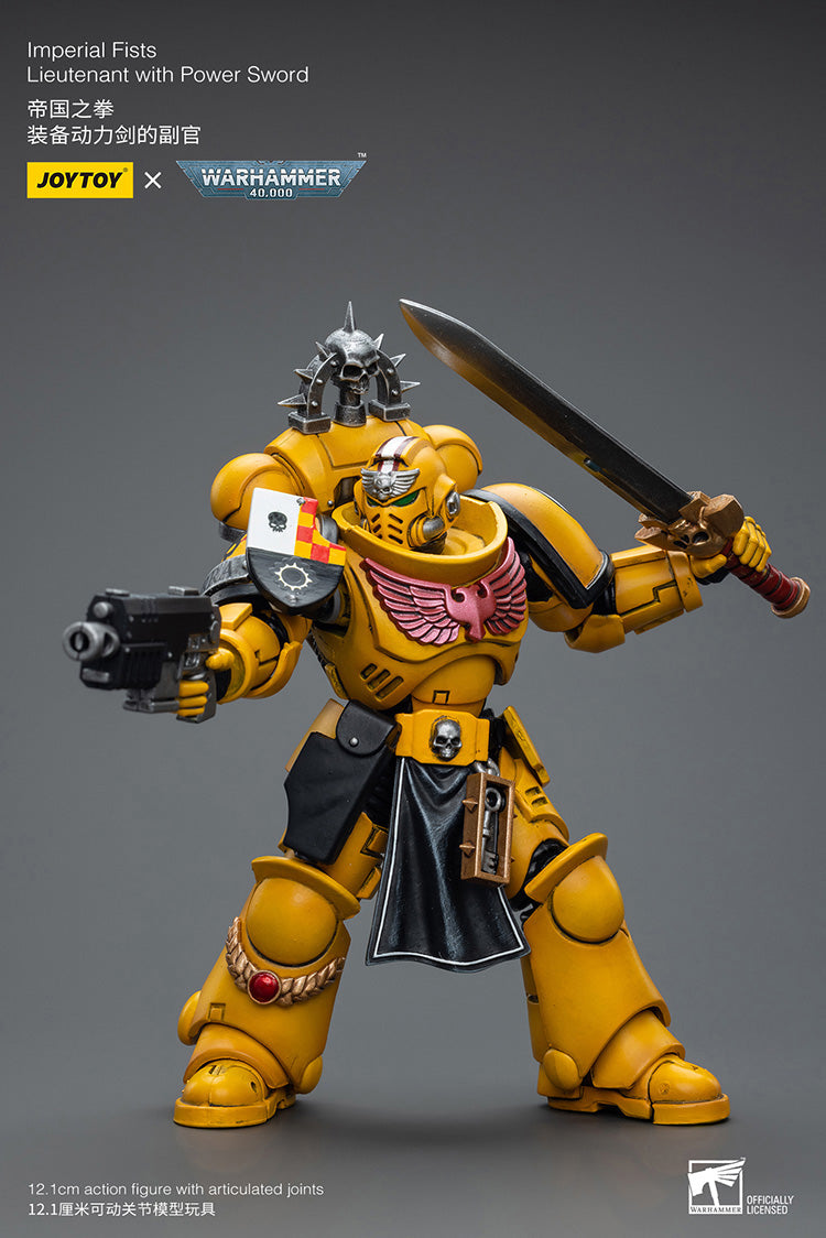 Imperial Fists
Lieutenant with Power Sword