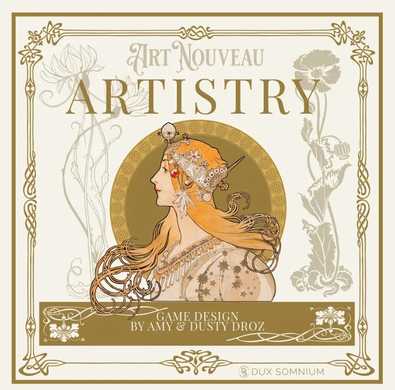 Artistry Board Game Dux Somnium Box Cover Art