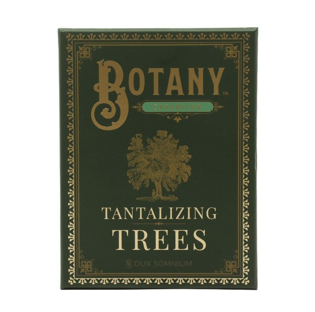 Botany Tantalizing Trees Expansion Dux Somnium Board Game Box Cover Art