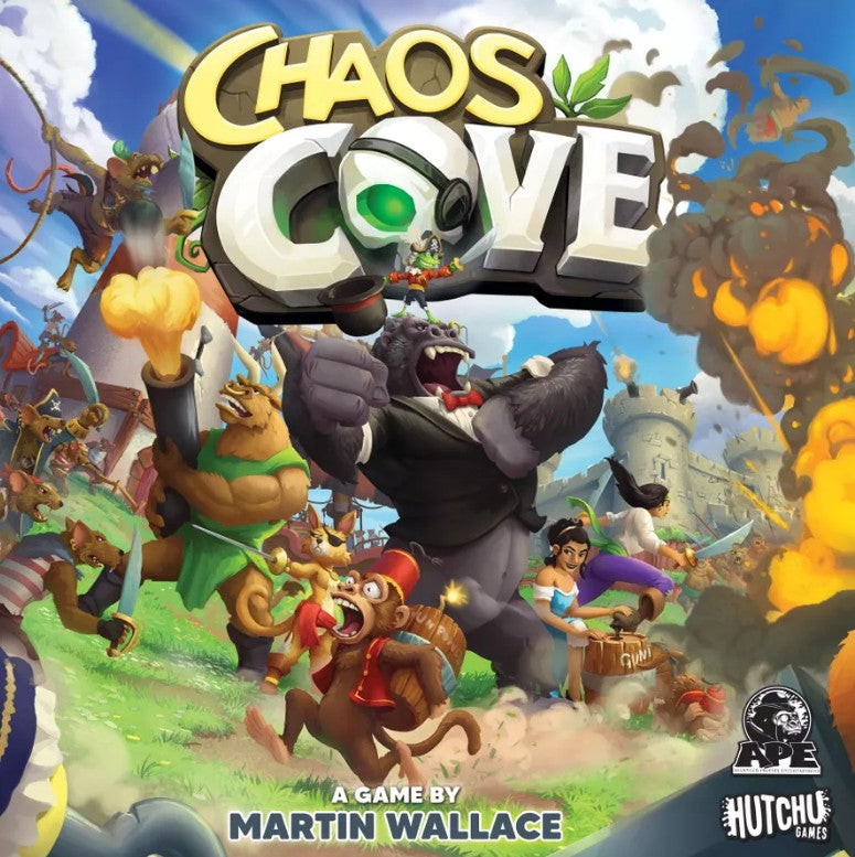 Chaos Cove APE Games Board Game Box Cover Art