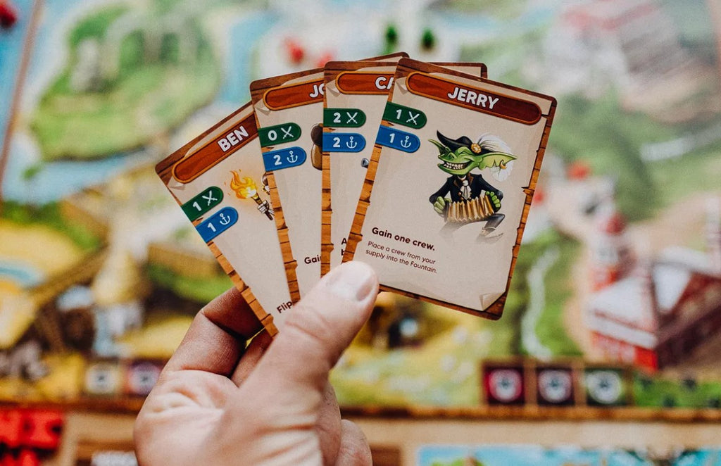 Chaos Cove APE Games Board Game Game Cards