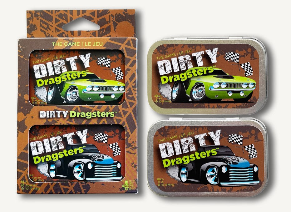 Dirty Dragsters (Black & Green Car Kits)