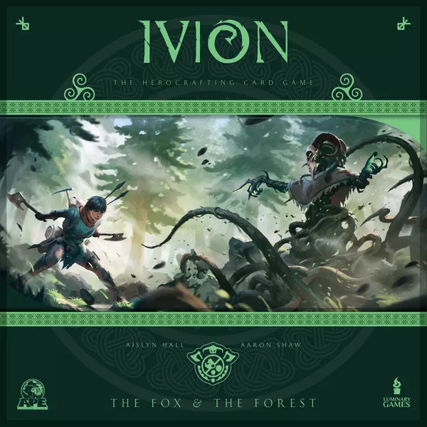 Ivion The Fox and The Forest APE Games Board Game Hero Dueling Box Cover Art