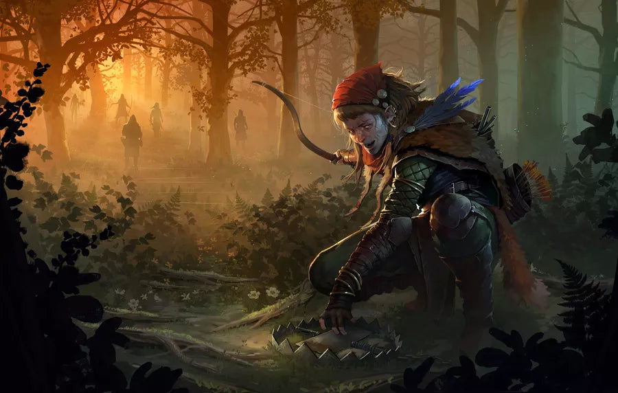 Ivion The Noose and The Goose APE Games Board Game Hero Dueling Promotional Art