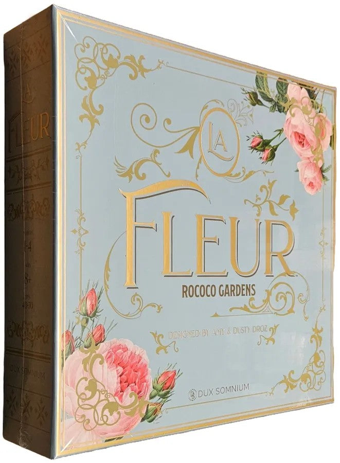 La Fleur Rococo Gardens Botany Dux Somnium Board Game Box on white background