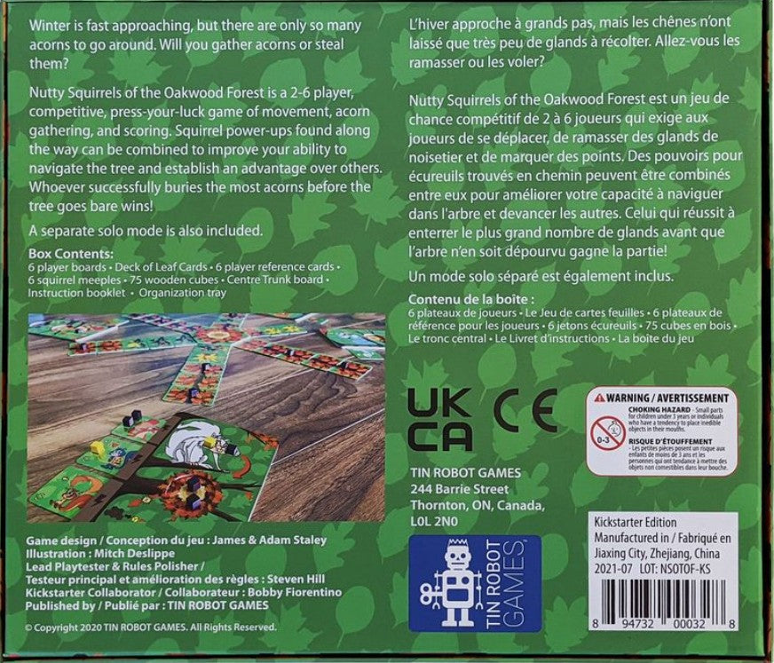 Nutty Squirrels of the Oakwood Forest