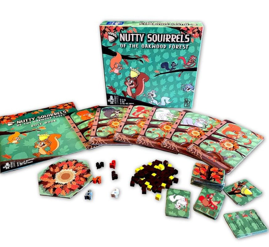 Nutty Squirrels of the Oakwood Forest