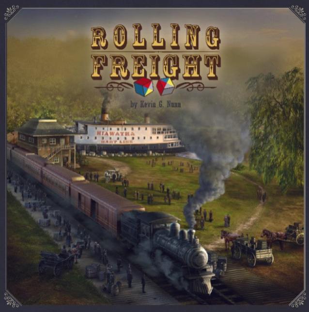 Rolling Freight Board Game APE Games Box Cover Art