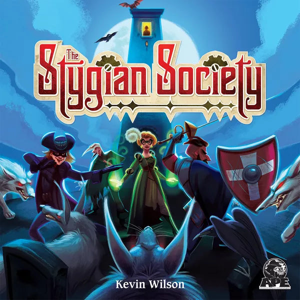 The Stygian Society Board Game APE Games Box Cover Art